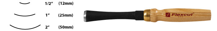 Flexcut no. 3 Sweep Mallet Tool